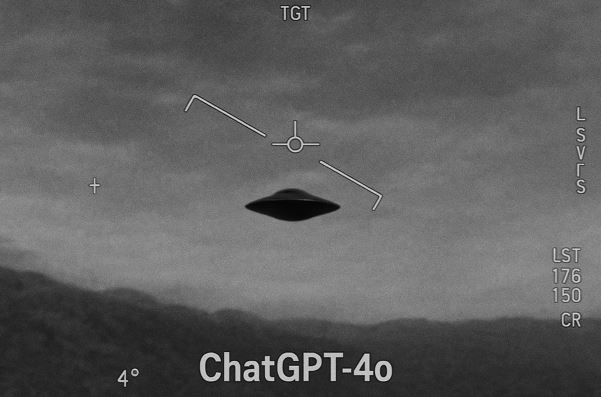米軍が撮影した円盤型の未確認異常現象（UAP）の映像、赤外線カメラ映像