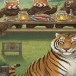 トラがビラ配ってる風景