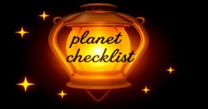 planet checklistの共通アイキャッチ画像｜ランタンが灯るトレンドニュースブログのロゴ