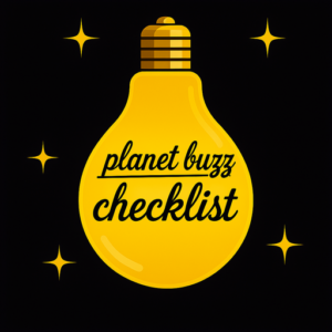 Planet Checklistの電球アイコン風ファビコン