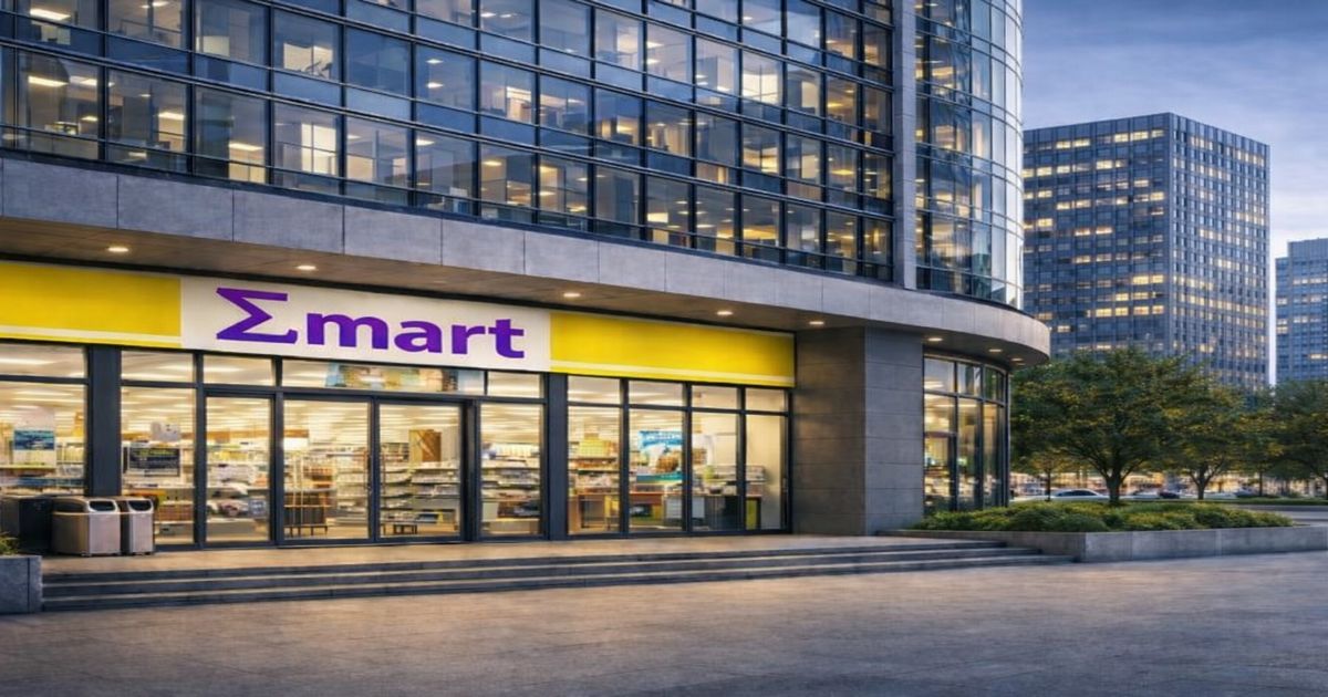 オフィスビルと企業の外観